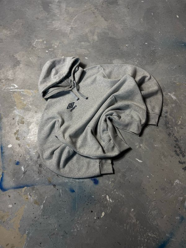 Bluza Umbro Print Logo Hoodie Gray M