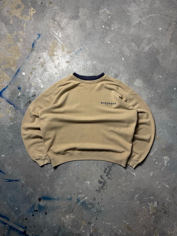 [SOLD] Bluza Burberry Golf Crewneck Beige XL