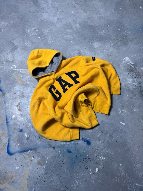 Bluza GAP N/Logo Fleece Hoodie Yellow S