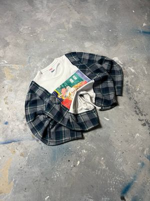 [SOLD] Longsleeve Supreme Custom White  M