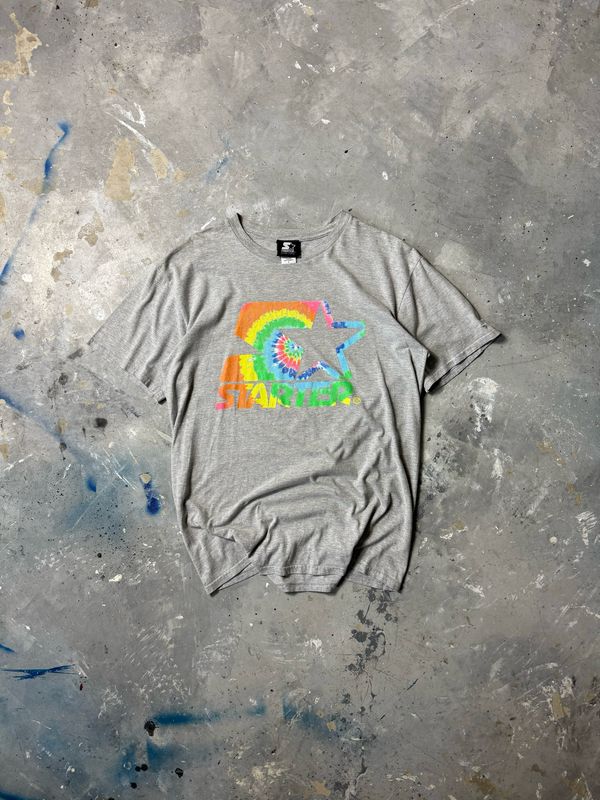 Koszulka Starter Rainbow Logo Tee Gray M