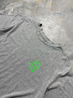 Koszulka ASSC Green Logo Tee Gray M