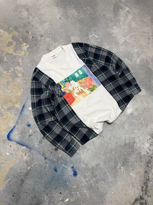 [SOLD] Longsleeve Supreme Custom White  M
