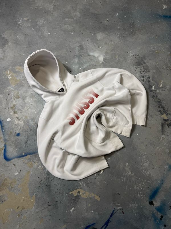 Bluza Stussy Red Faded Logo M
