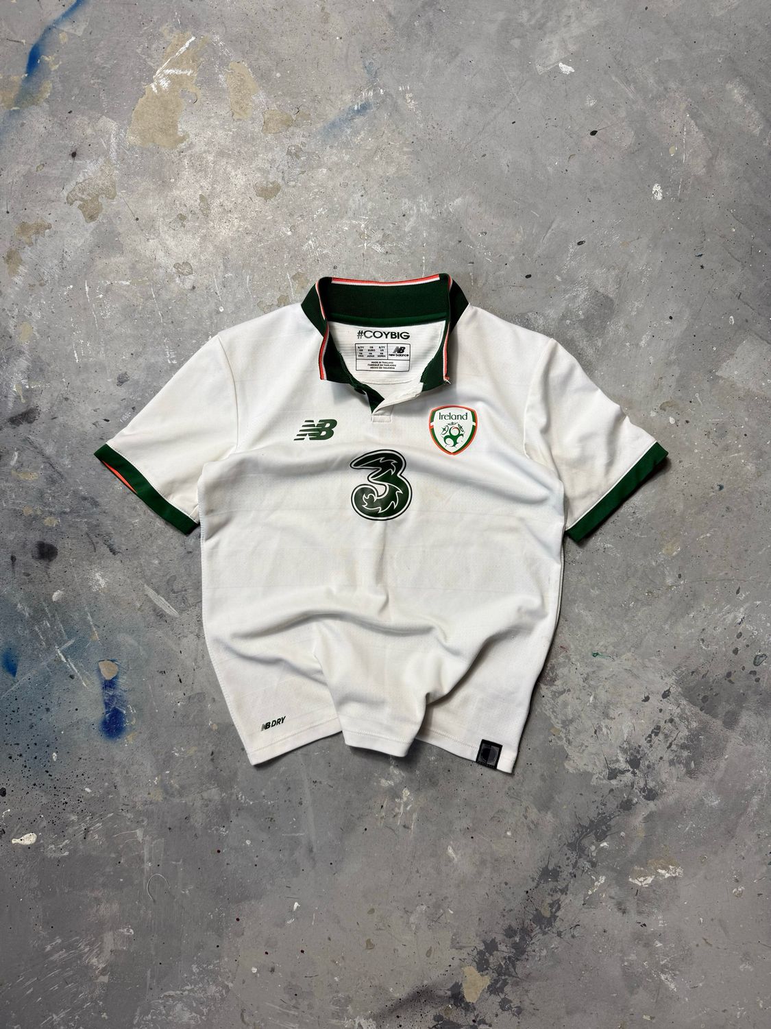 Koszulka New Balance Ireland Jersey White S