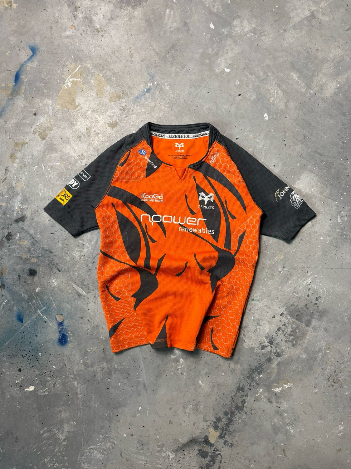 Koszulka Ospreys Rugby Jersey Orange S