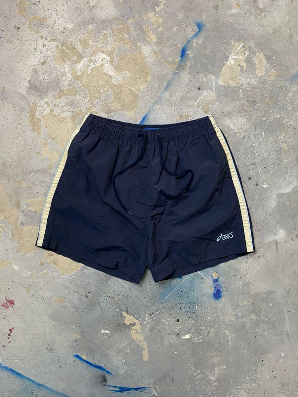 Spodnie Asics Basic Sw/Shorts Navy 37-45 cm pas