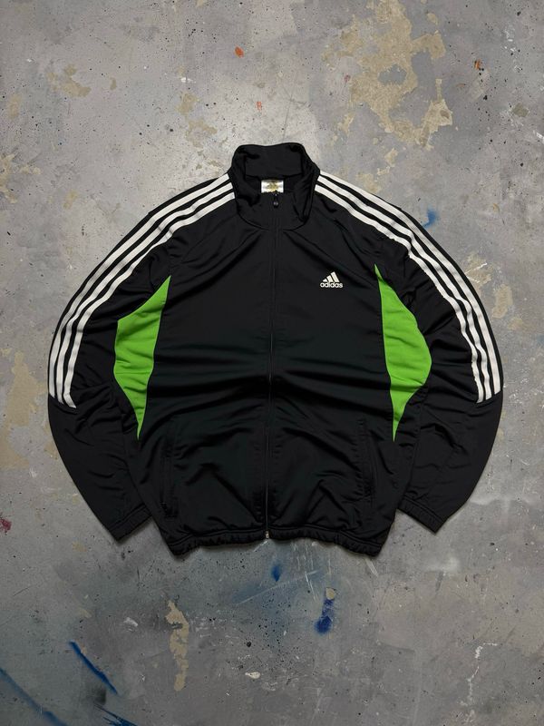 Bluza Adidas Gr/Pits Logo Stripes Tracksuit Black L