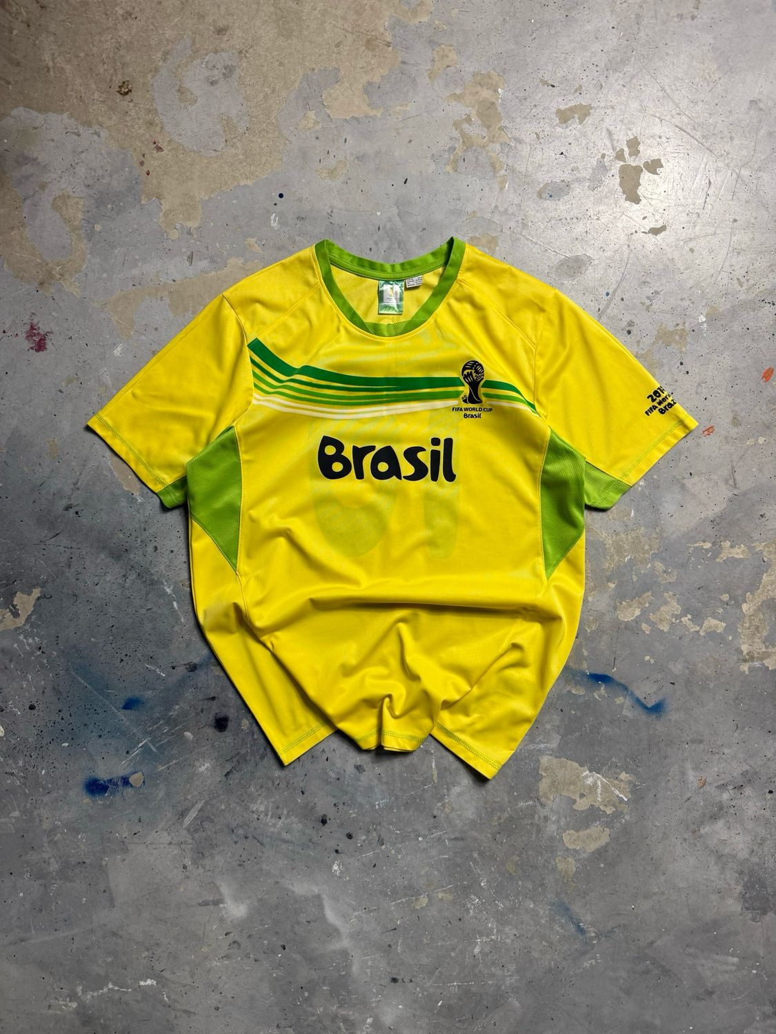 [SOLD] Koszulka Fifa World Cup Brasil Jersey Yellow M