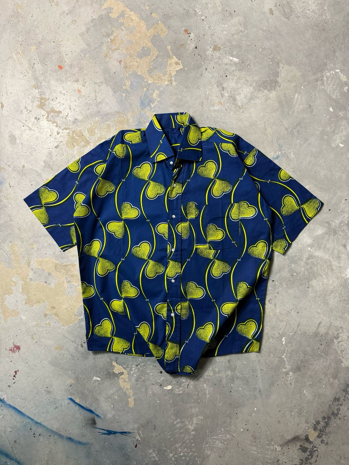 Koszula Yell/Hearts Hawaii Shirt Blue L