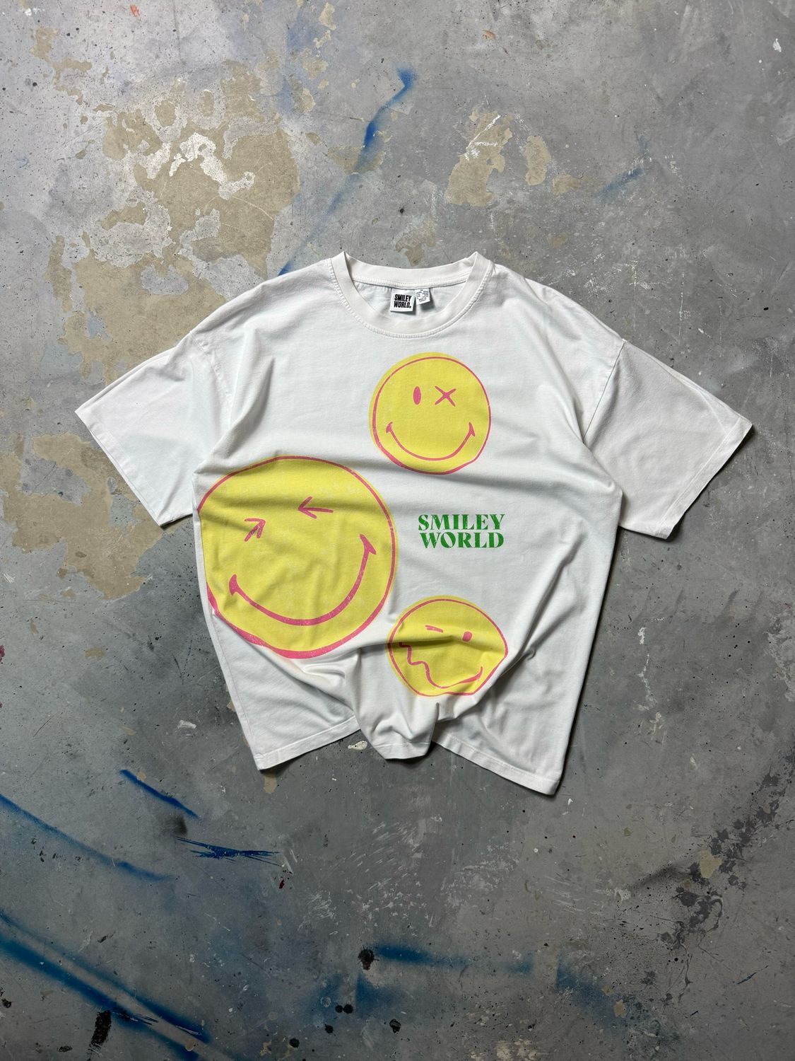 Koszulka Smiley World Tee White L