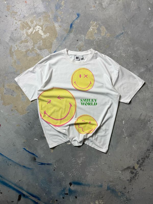 Koszulka Smiley World Tee White L