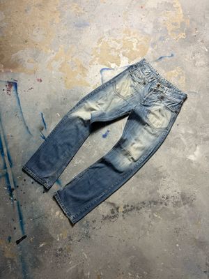 Spodnie Cargo Original Denim Jeans Blue 43 cm pas
