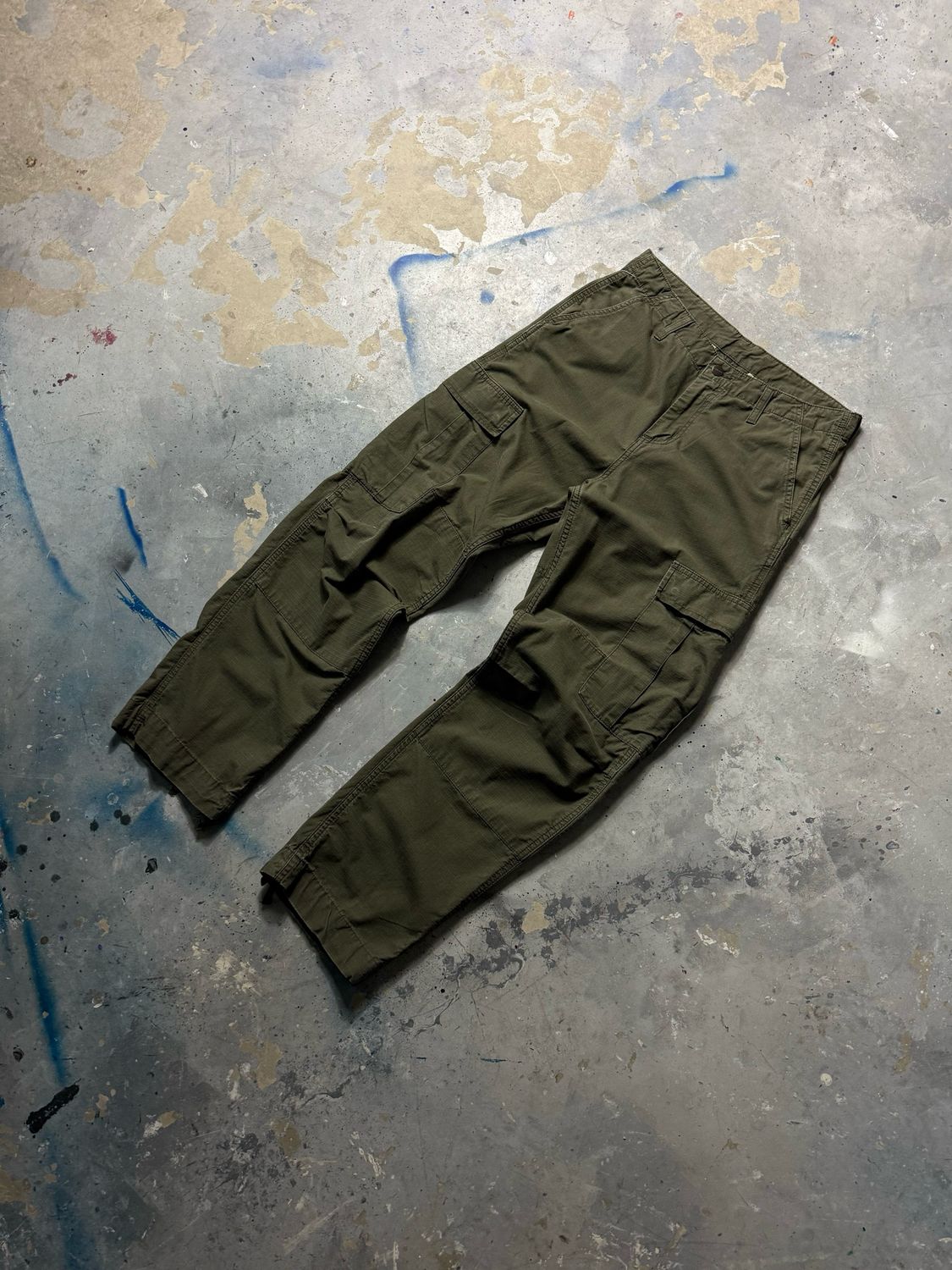 Spodnie Carhartt 30/30 Cargo Pants Khaki 41 cm pas