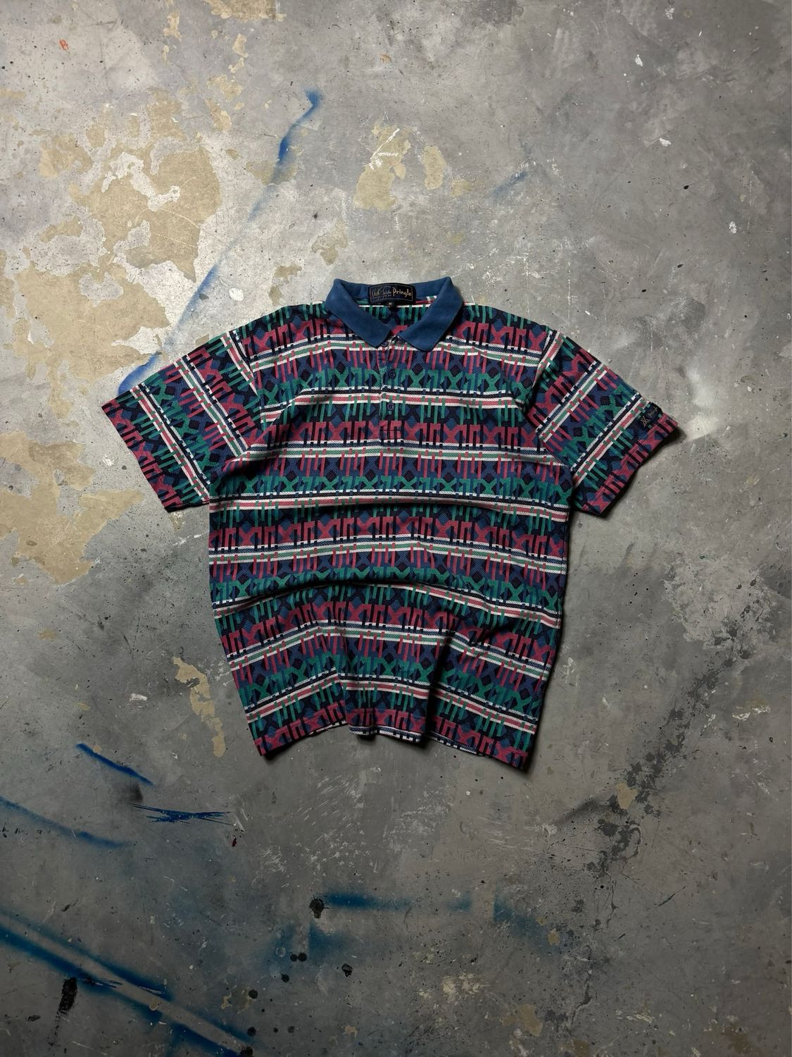 Koszulka Pringle Colorful Polo Tee Multi M