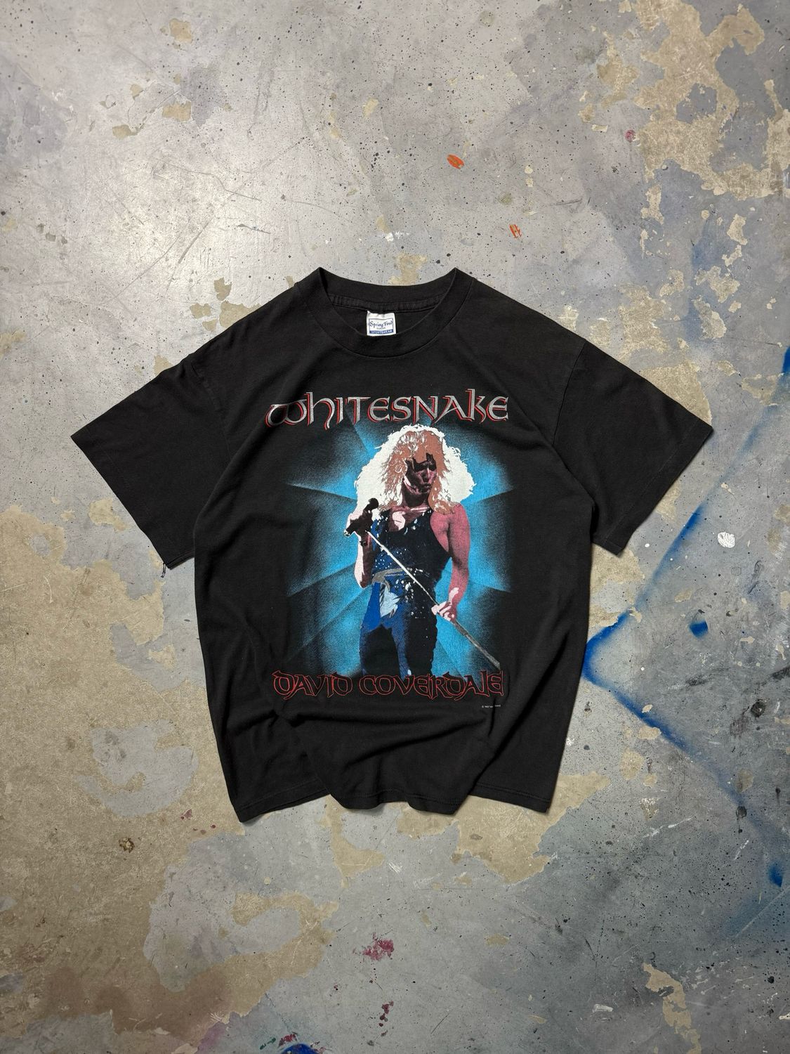 Koszulka Whitesnake David Coverdale Tee Black S