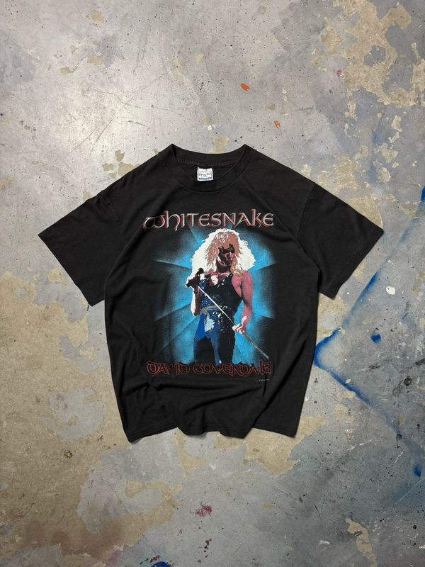 Koszulka Whitesnake David Coverdale Tee Black S