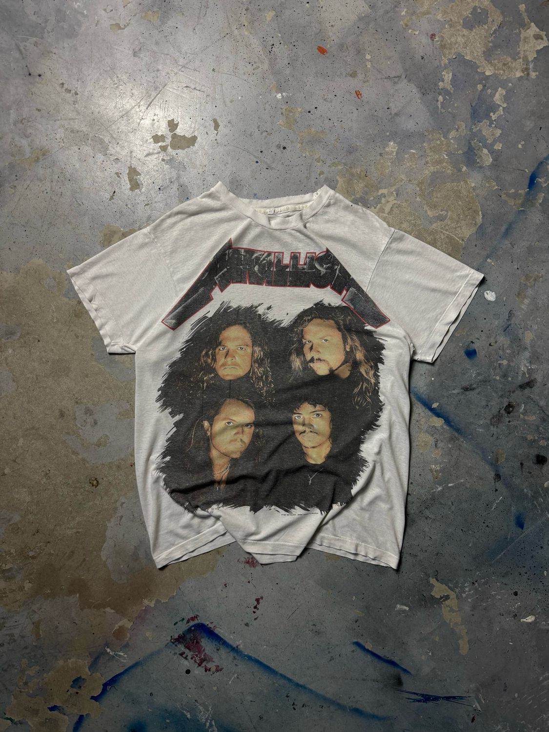 Koszulka Metallica Photo Tee White M