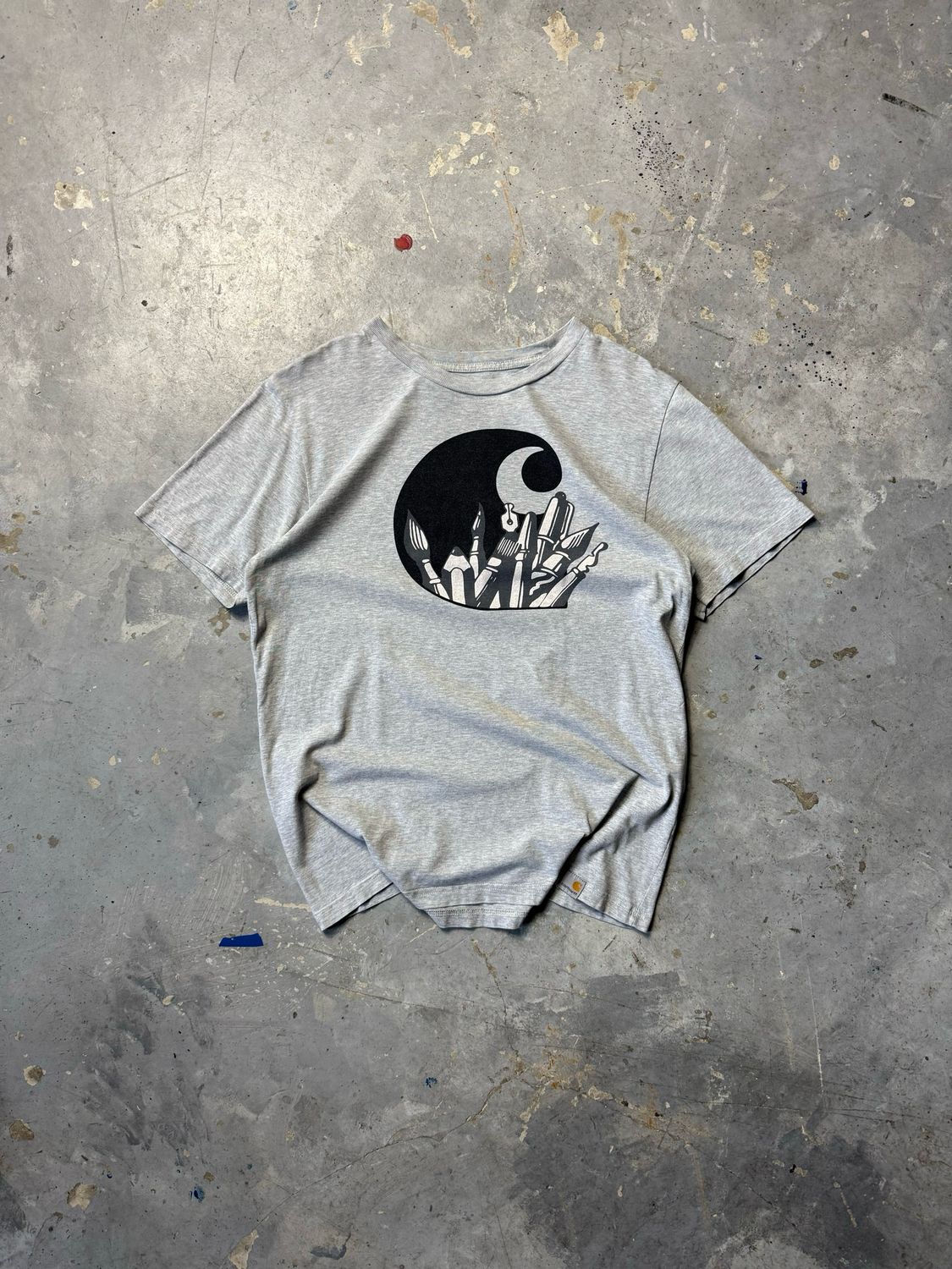 Koszulka Carhartt Pen and Ink Tee Light-Gray M