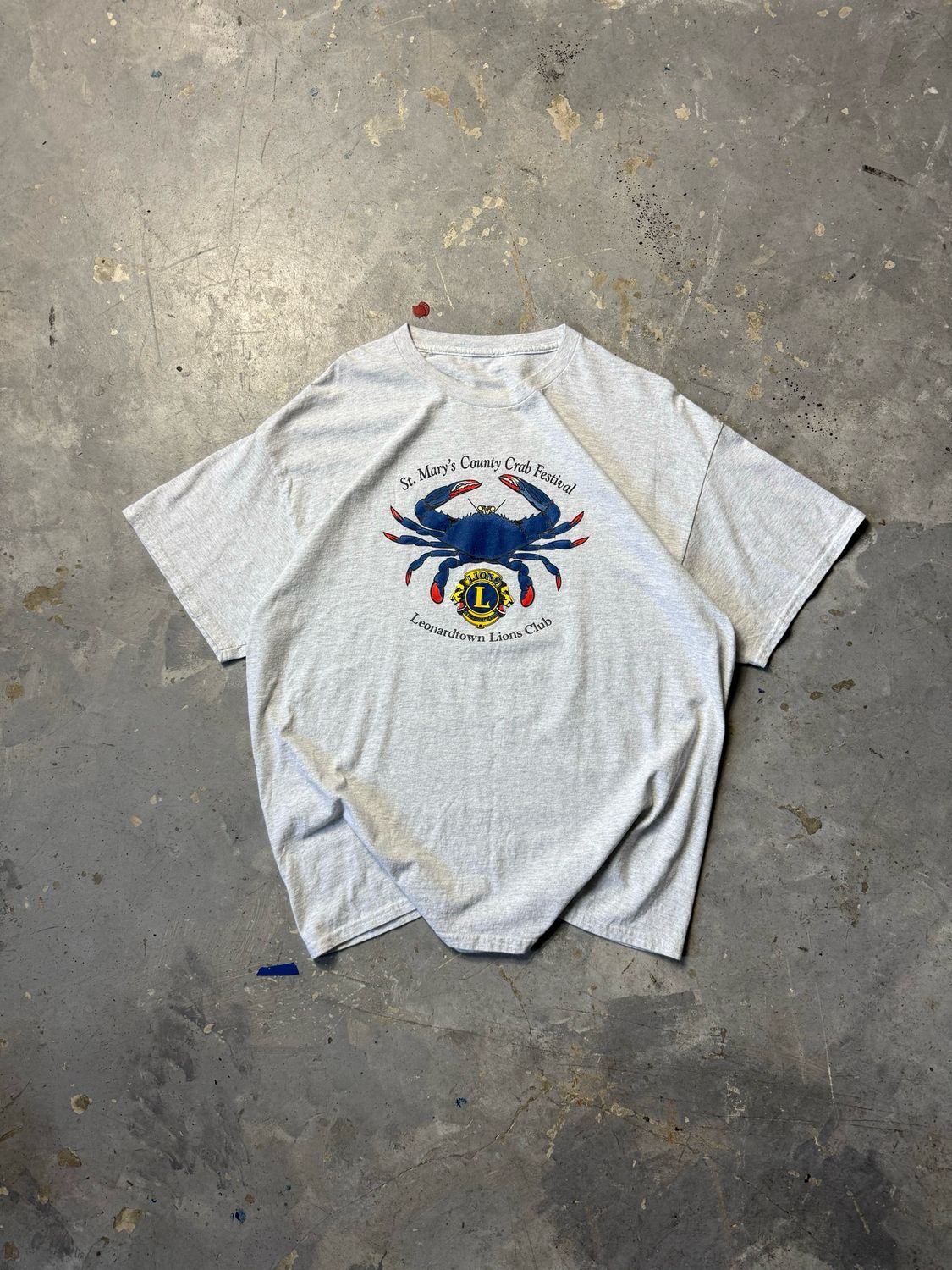 Koszulka Crab Festival Tee Light-Gray L