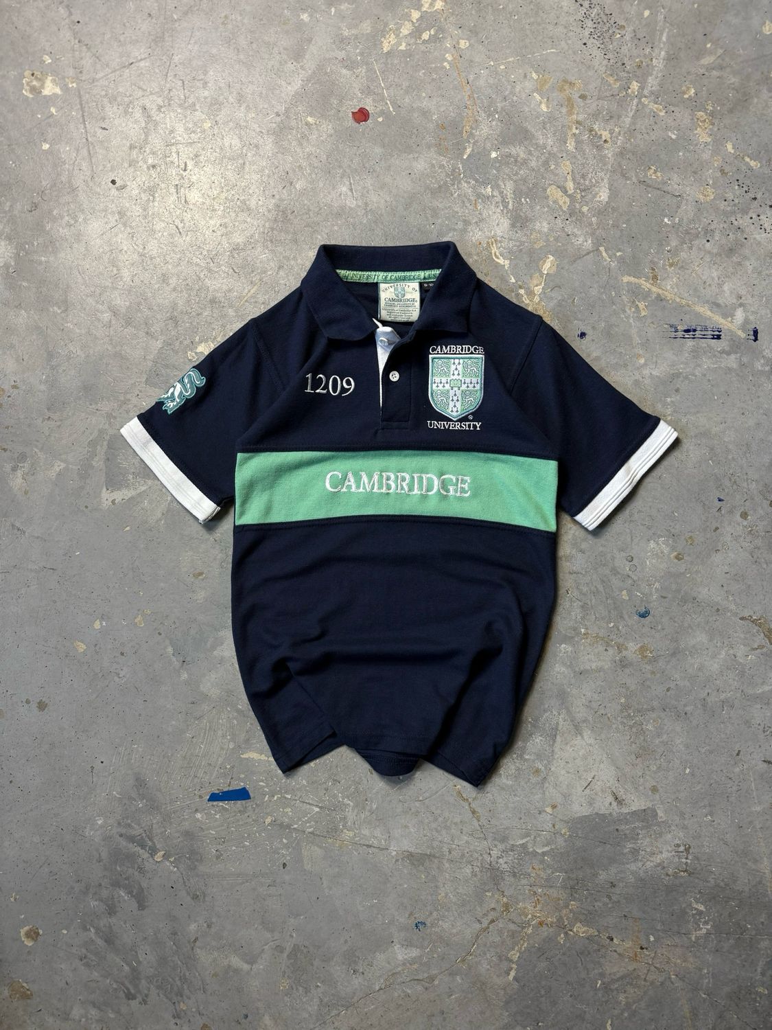 Koszulka Cambridge University 1209 Polo Navy S