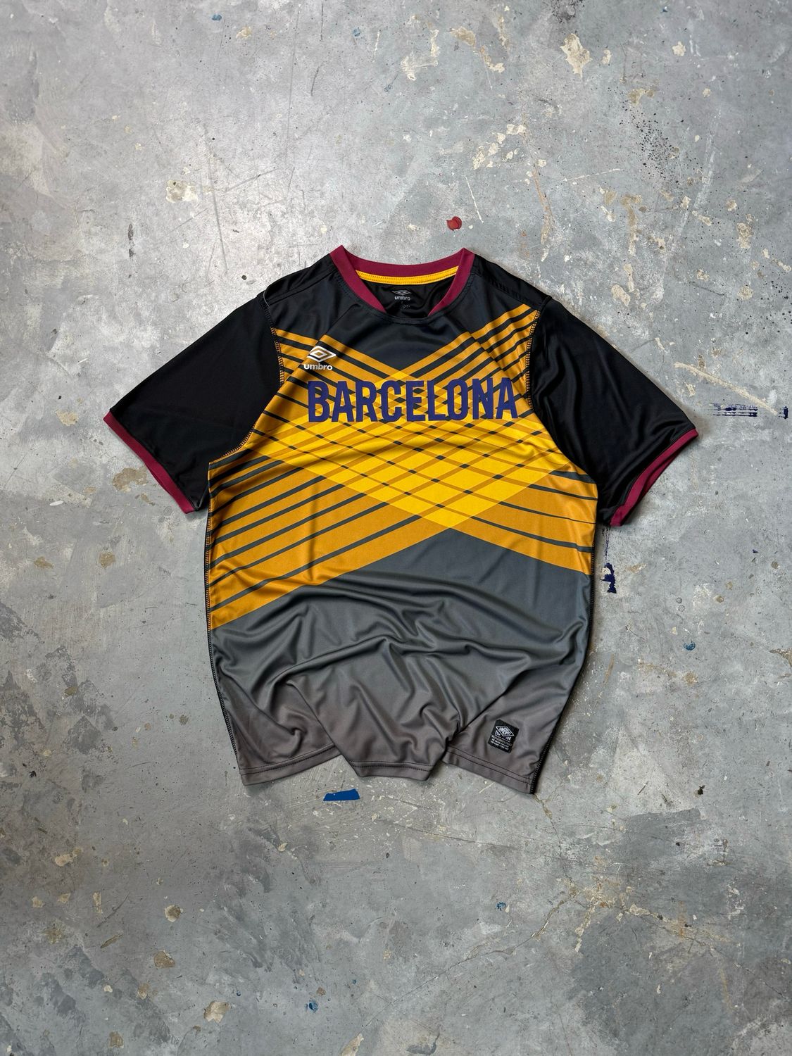 Koszulka Umbro Barcelona Training Jersey B/G/Y M