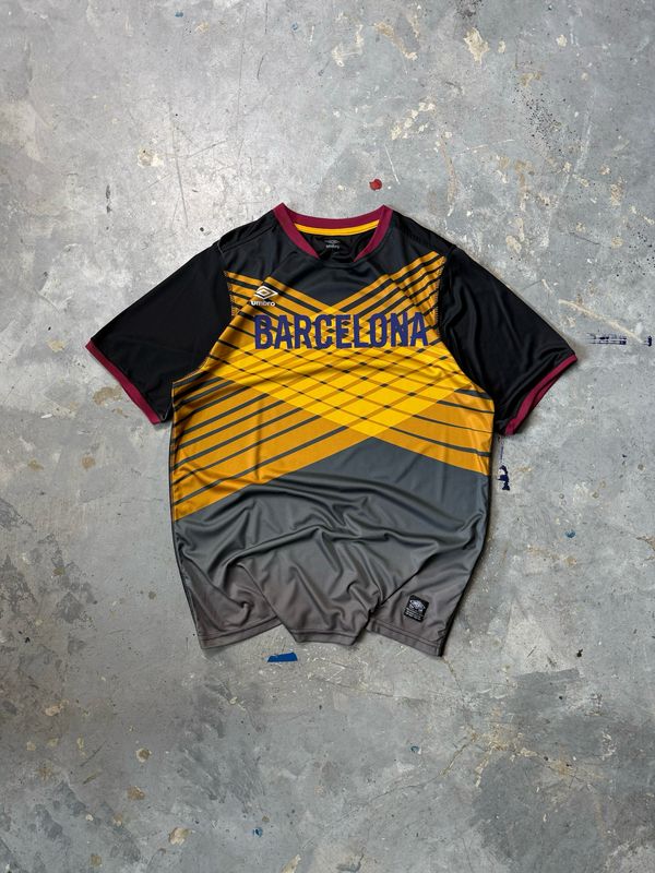 Koszulka Umbro Barcelona Training Jersey B/G/Y M