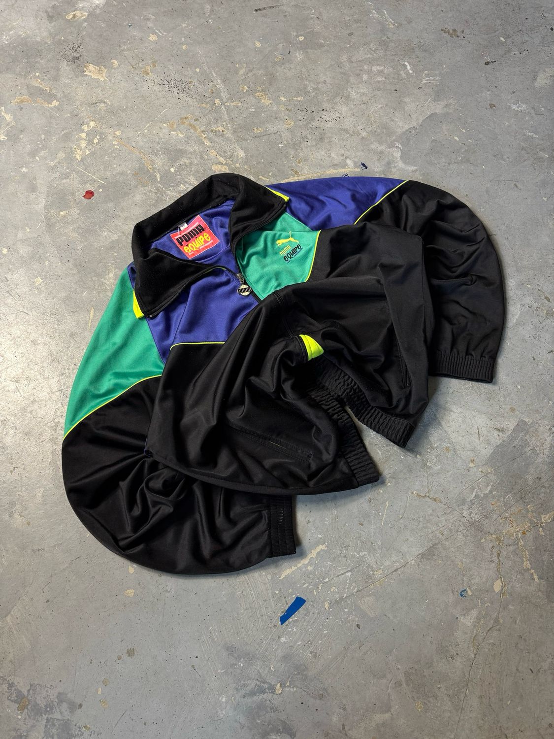 Bluza Puma Equipe Sport Tracksuit Black L