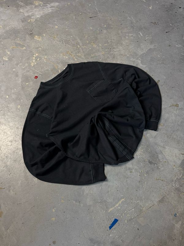 Bluza Carhartt Blank Wh/Stitches Long Black S