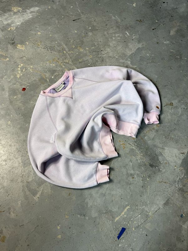 Bluza Carhartt Blank Tiedye Crewneck Pink S