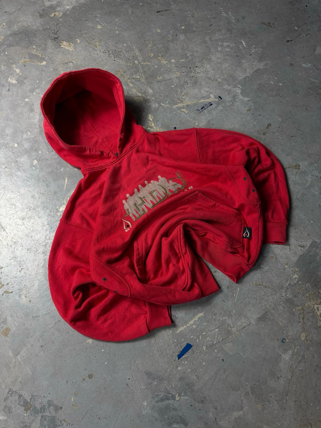 Bluza Boys Streetwear Hoodie Red M