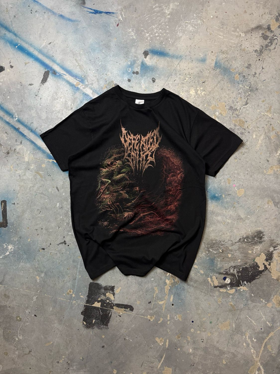 Koszulka Defeated Tee Black M