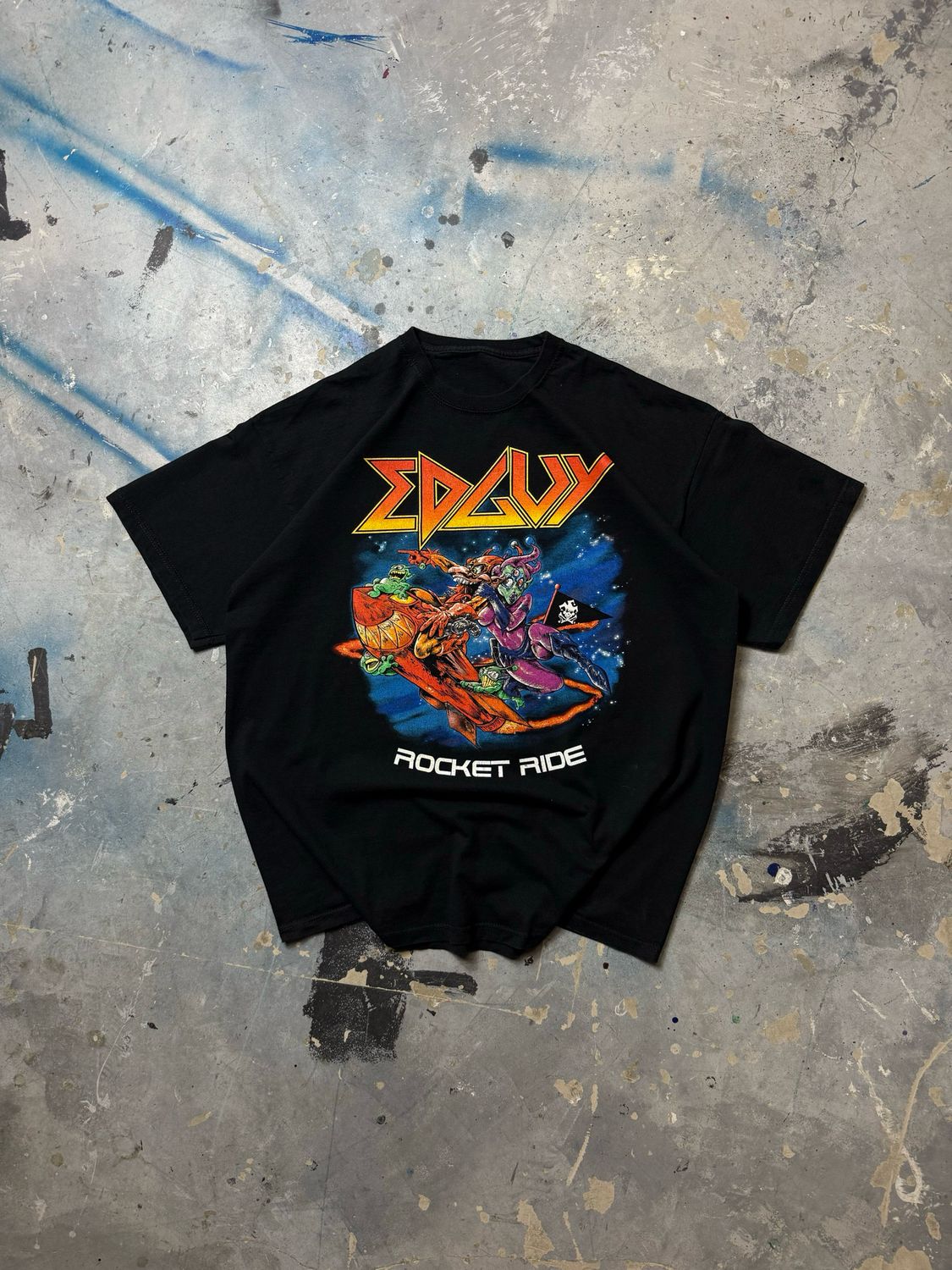 Koszulka Edguy Rocket Ride Tee Black L