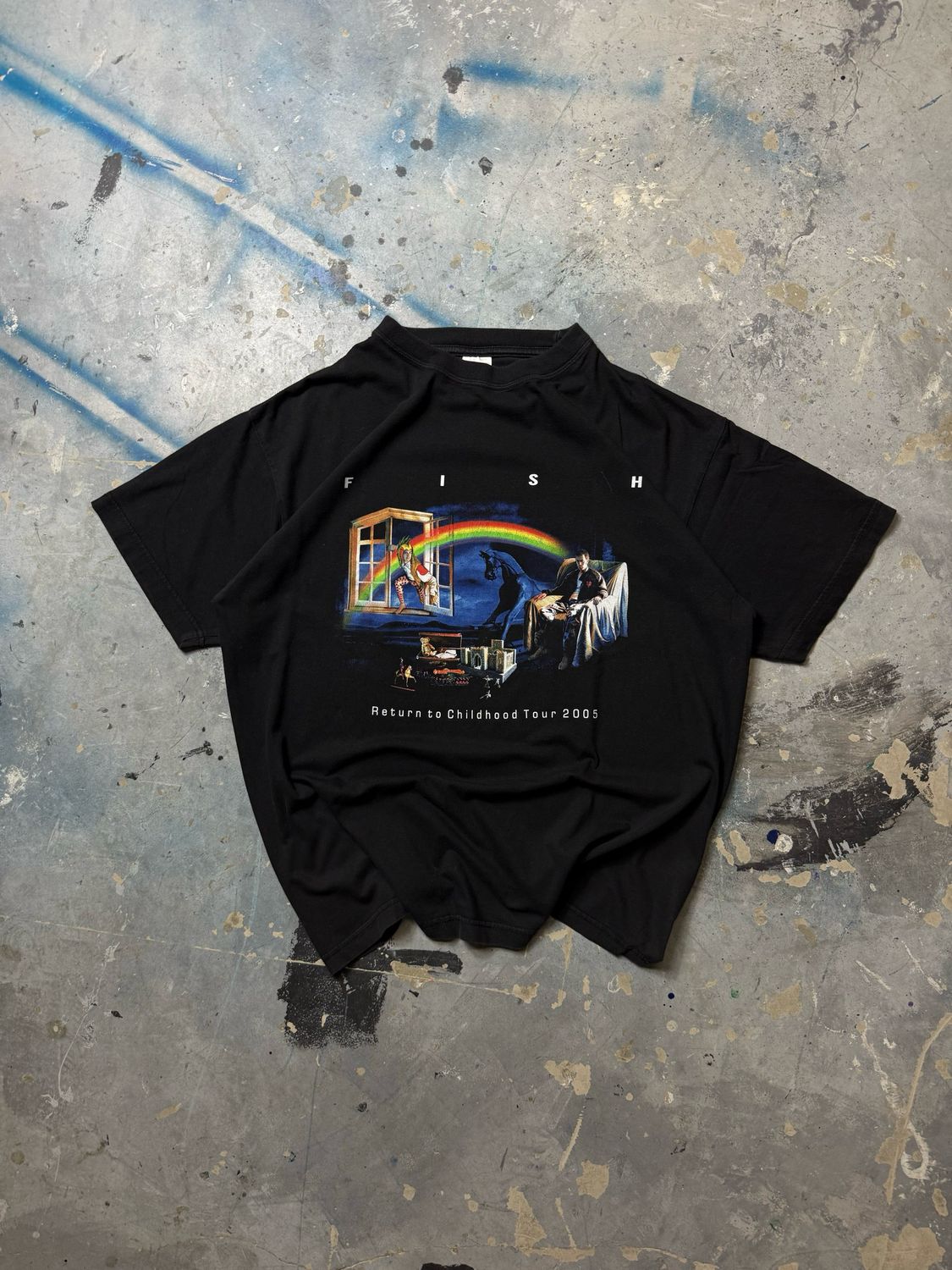 Koszulka Fish Return to Childhood Tour 2005 Tee Black L