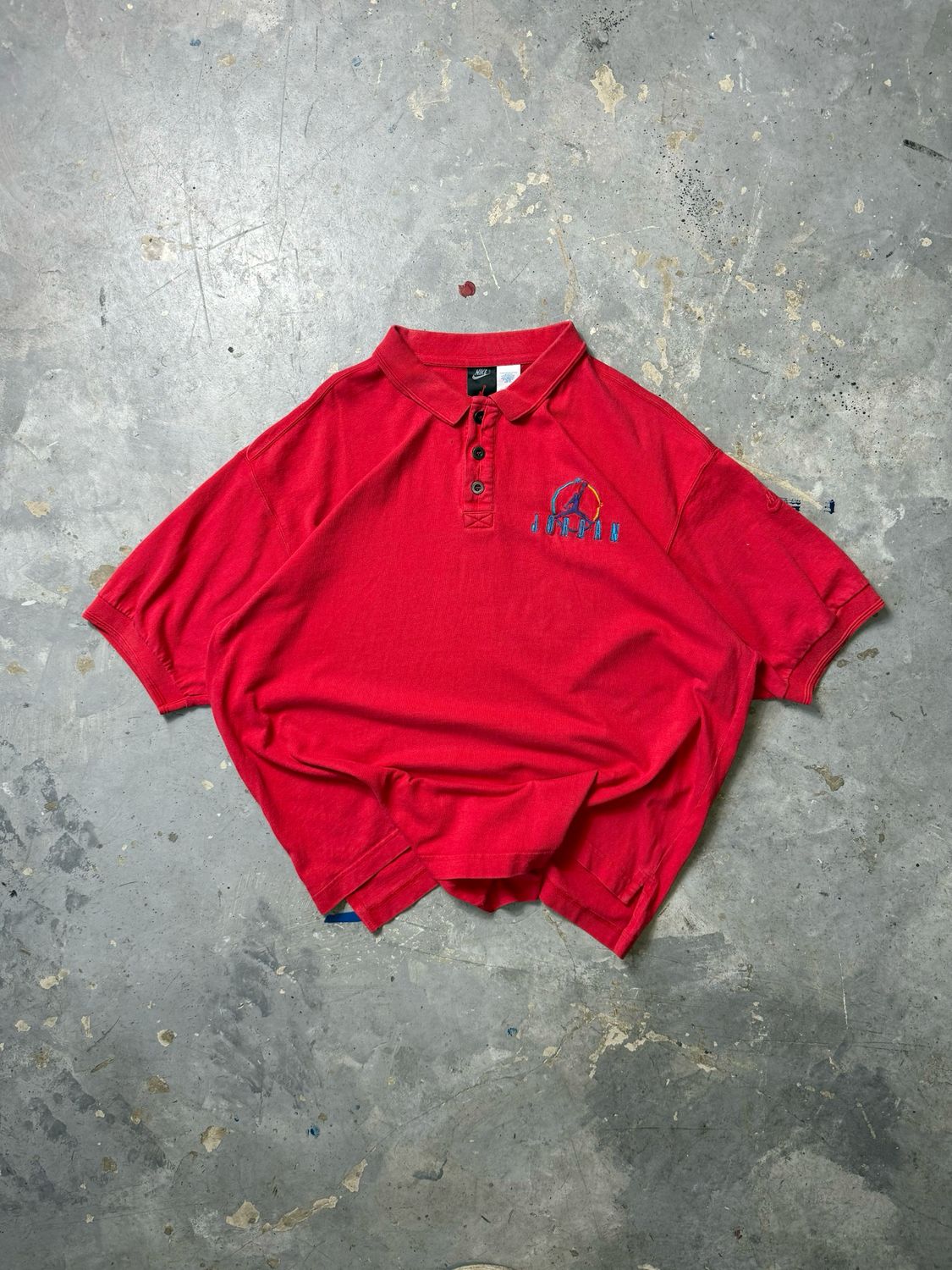 Koszulka Jordan Logo Polo Red XL