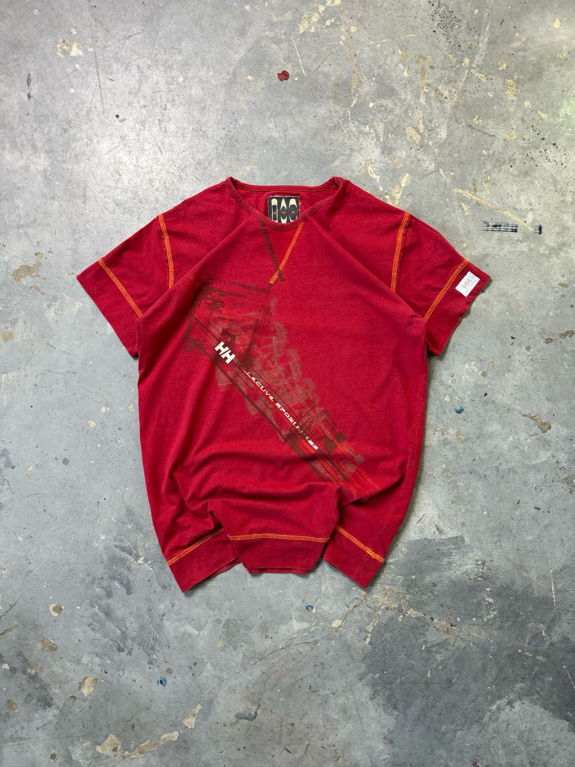 Koszulka Helly Hansen AOB Tee Red M