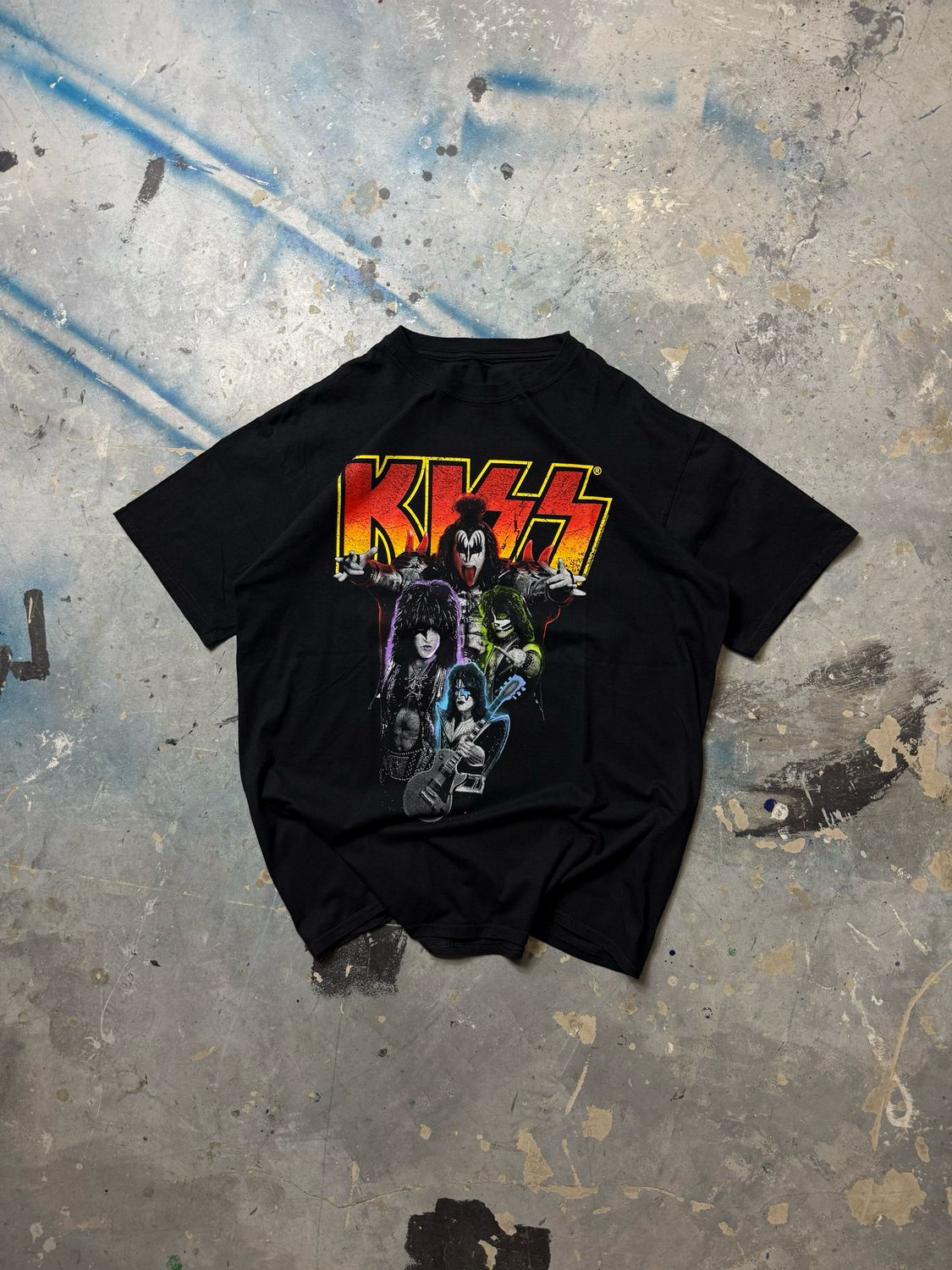 Koszulka Kiss Band Tee Black L