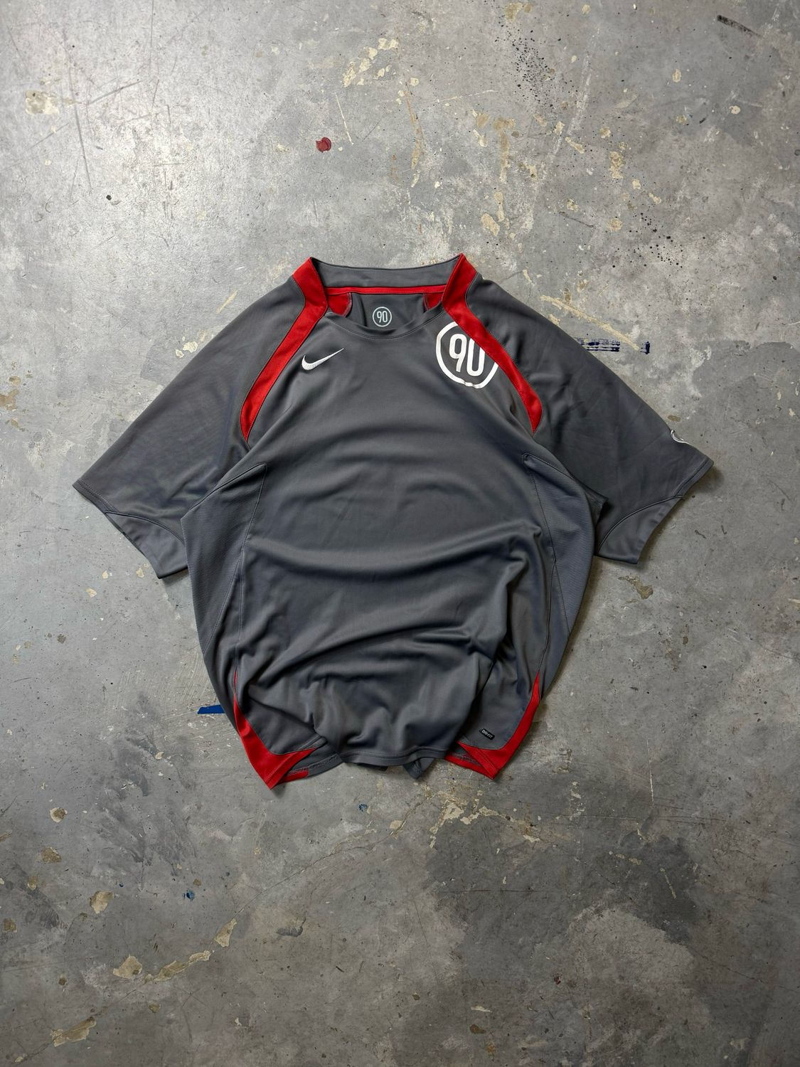 Koszulka Nike 90 TOTAL Tee Gray L