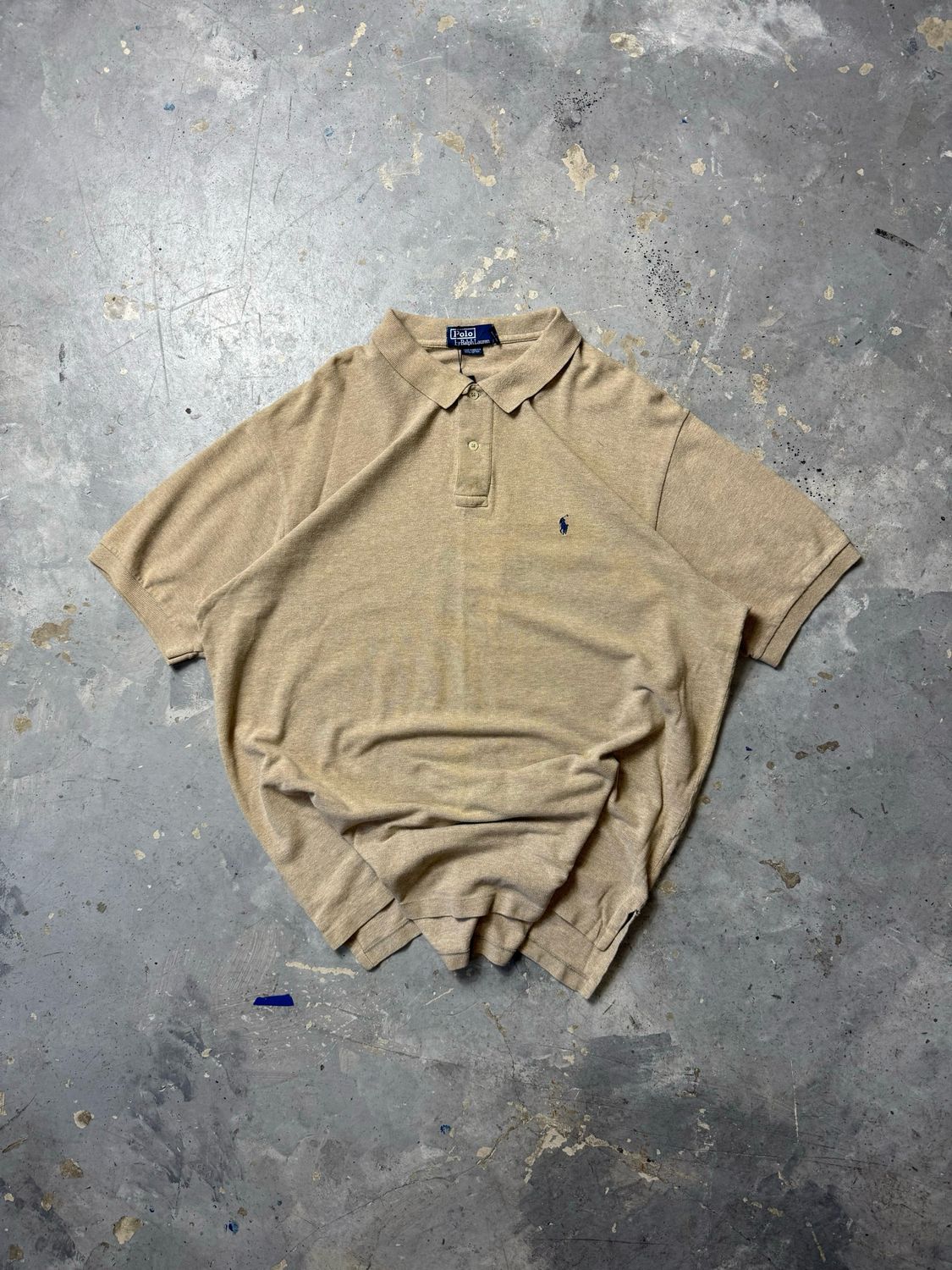 Koszulka POLO Ralph Lauren Na/Pony Polo Beige XL