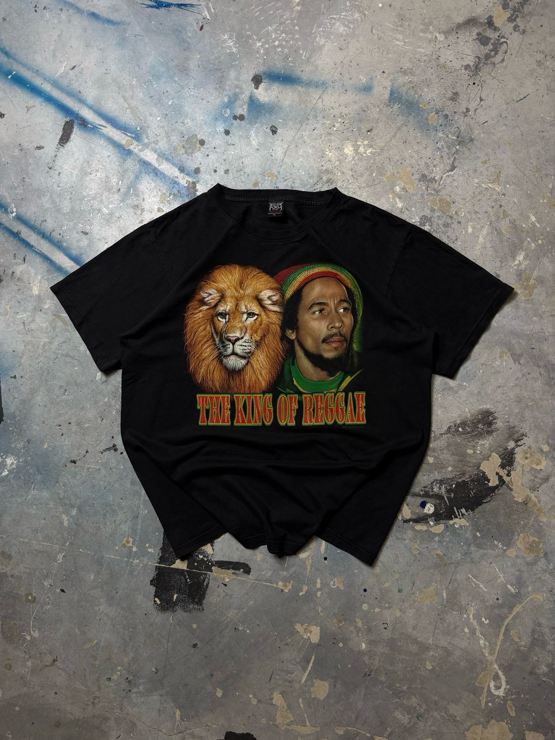 Koszulka Rockvolution King of Reggae Tee Black L