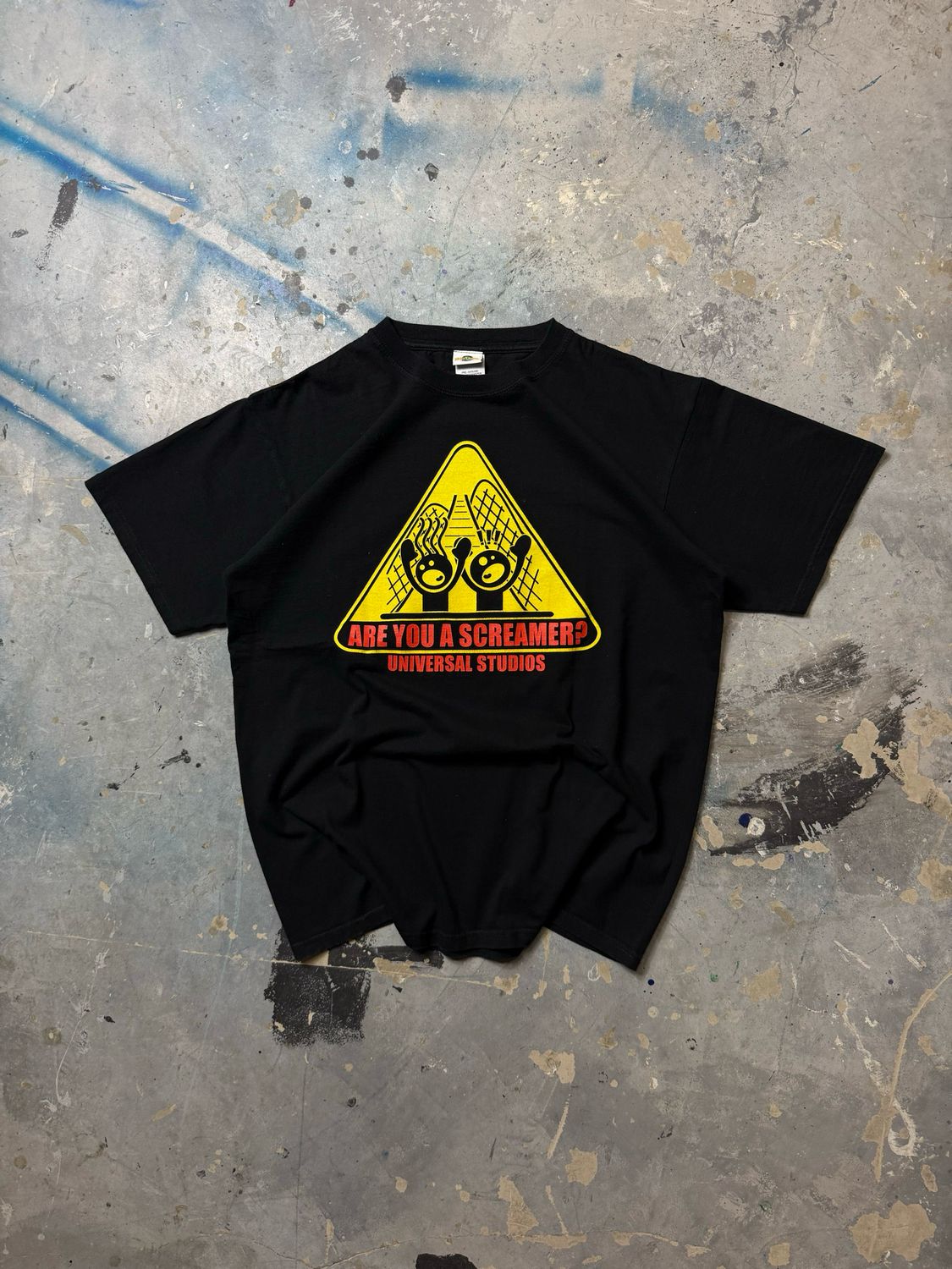 Koszulka Universal Studios Screamer Tee Black M
