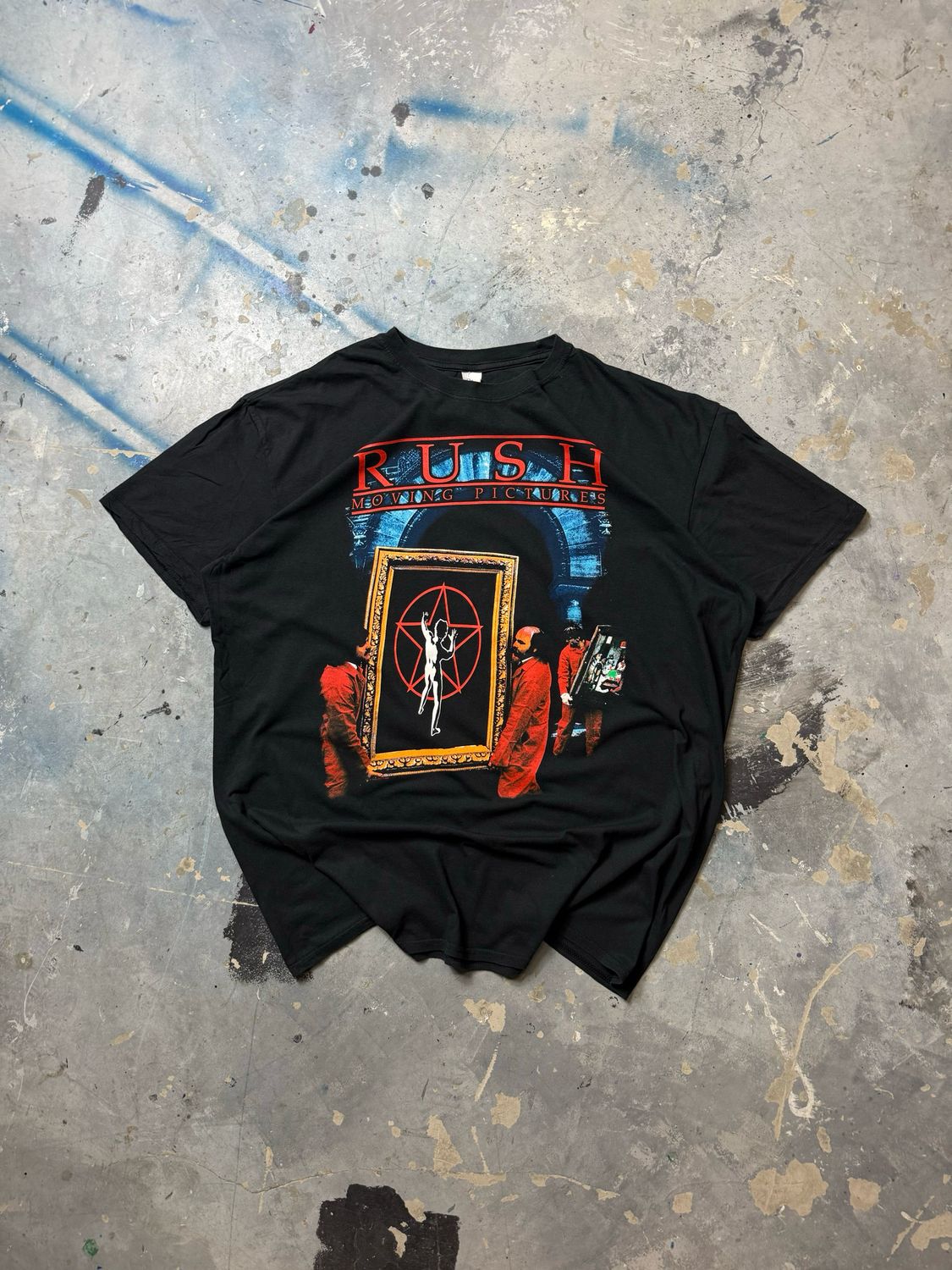 Koszulka Rush Moving Pictures Tee Black XL