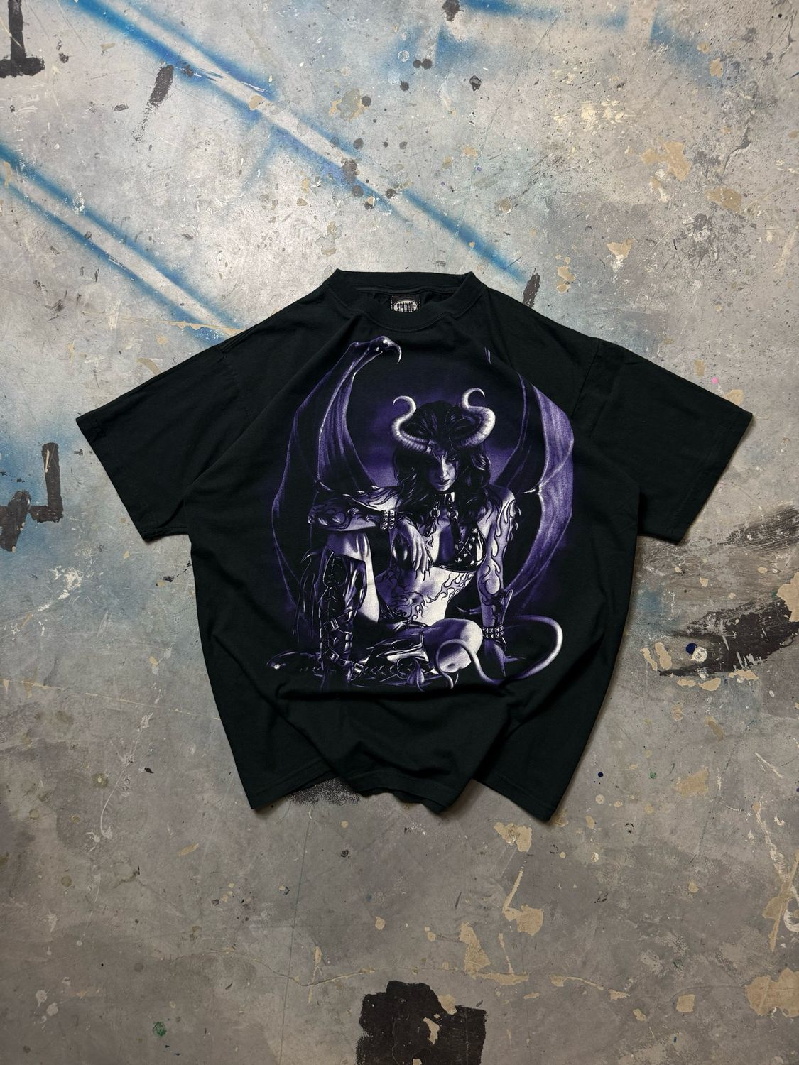 Koszulka Spiral Demon g.Elfen Tee Black L