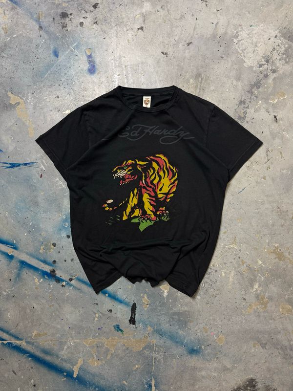 Koszulka Ed Hardy Tiger Tee Black M