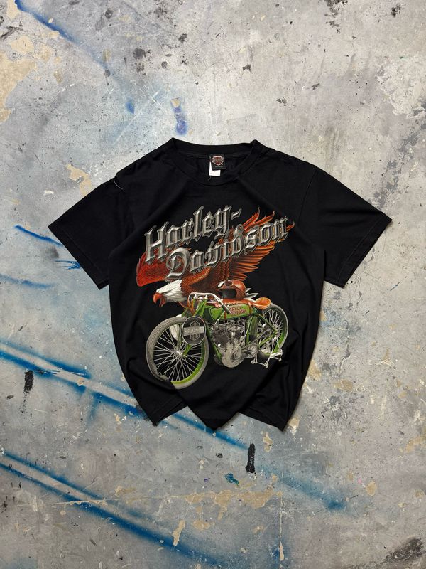 Koszulka Harley Davidson Eagle Tee Black M