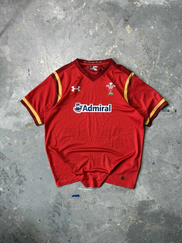 Koszulka Under Armour WRU Admiral Jersey Red L