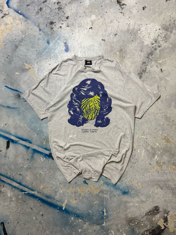 Koszulka Stussy Cosmic Kinetic Tee Gray L