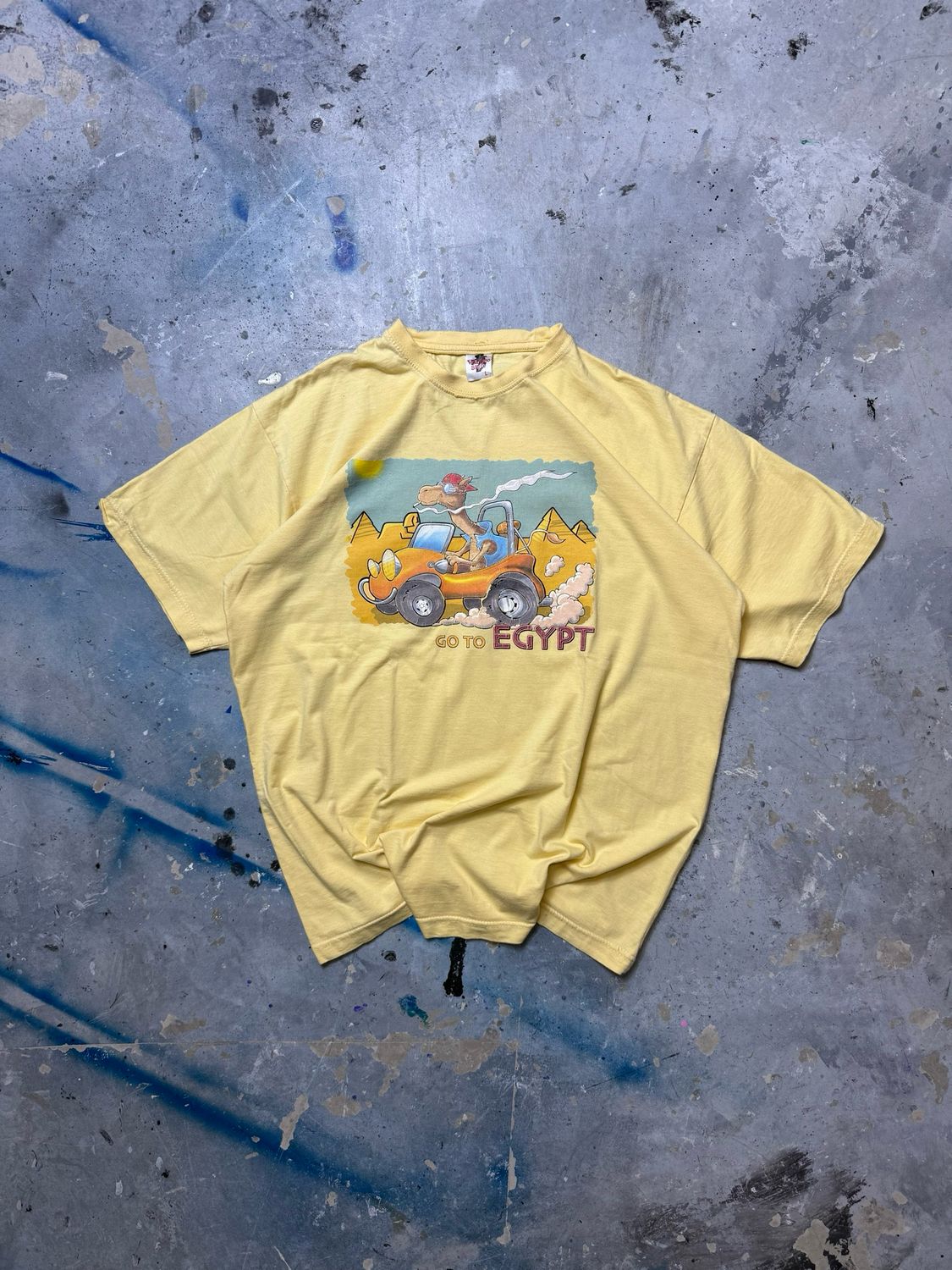 Koszulka Valantino Camel Egypt Tee Yellow L