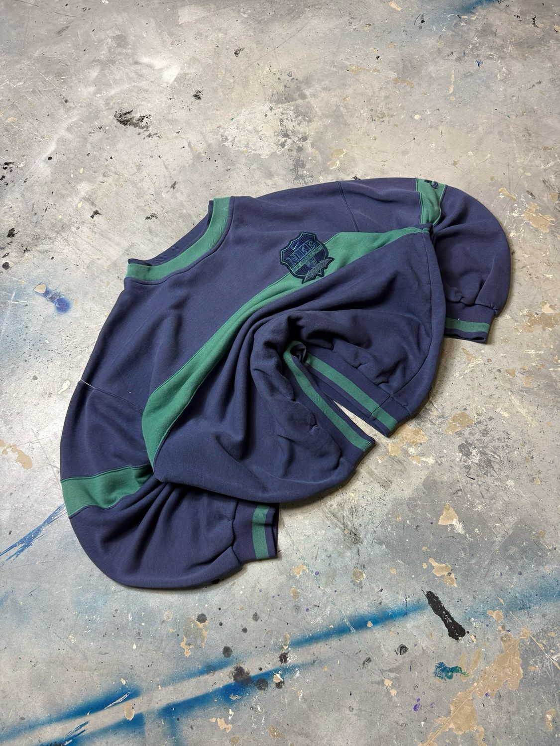 Bluza Nike Oregon Brest College Crewneck Blue L