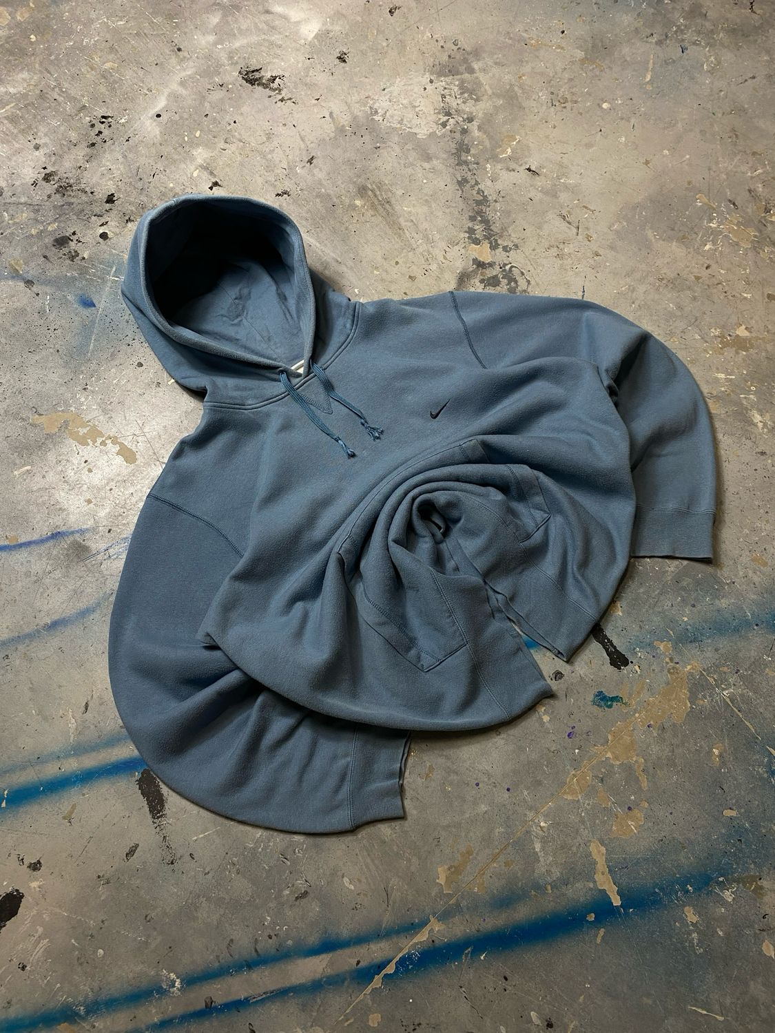 Bluza Nike Na/Swoosh Basic Hoodie Blue L